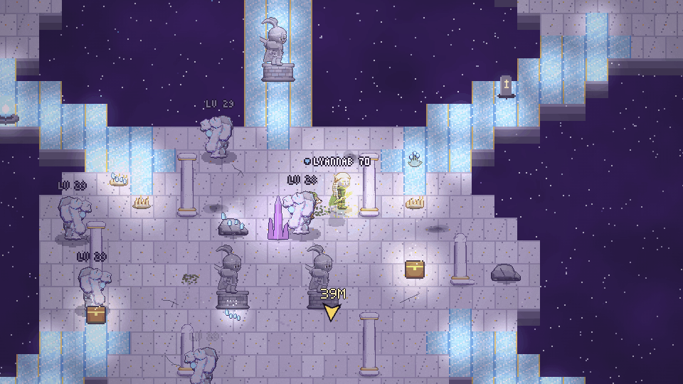 The Sky Citadel, islands over a sea of stars